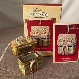 Hallmark Keepsake Ornament New Home Hinged Box 2002